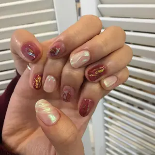 ネイル 新宿ニュアンスネイル makotoのネイルデザイン