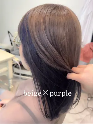 ミディアム カラー 8日◎髪質改善 misatoのヘアスタイル