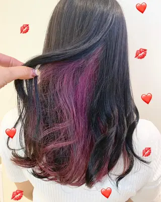 ミディアム カラー 新宿駅近♡個室 ♡関口三都季🌜のヘアスタイル