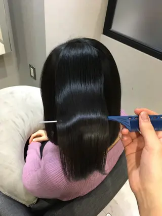 ミディアム 🫧髪質改善 🌼きさき🌼のヘアスタイル