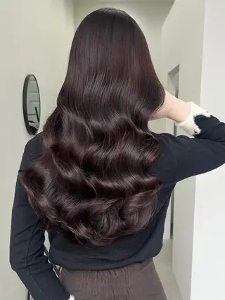 ロング カラー HAZUKI/ SOYON土橋二号店のヘアスタイル