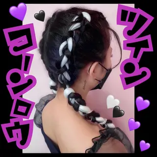 ロング ヘアアレンジ メンズ キッズ J (ジュリ)のヘアスタイル