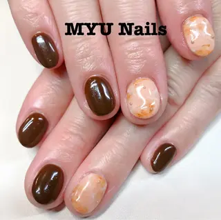 ネイル ニュアンスネイル🌈 MYU Nailsのネイルデザイン