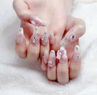 ネイル Lee Nails チップ長さだし専門店のネイルデザイン