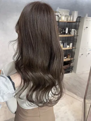 ロング カラー 福西 洋斗のヘアスタイル