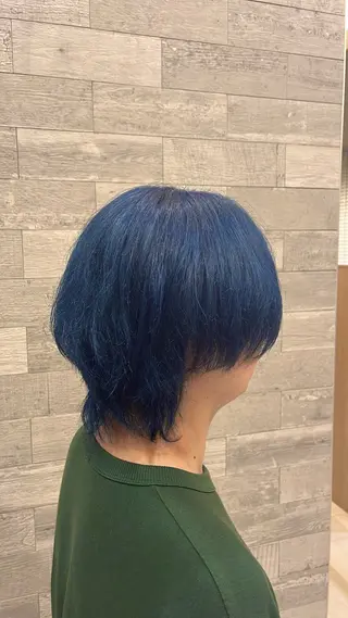 カラー メンズ ブリーチ/ メンズ/ツバキのヘアスタイル