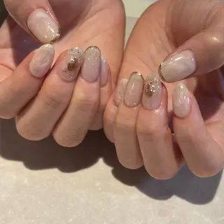 ネイル モデル募集🍑渋谷 Nanamiのネイルデザイン