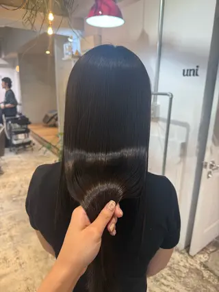 ロング 渡部 円/パーマ /ニュアンスパーマのヘアスタイル