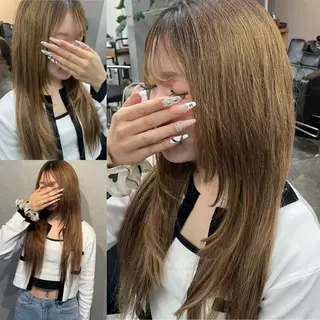 ロング 🌹ミラクル美容師 🌹くっぽのヘアスタイル