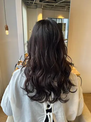 ロング カラー ヘアアレンジ 似合わせレイヤー✄﻿ ヨシノ マサキのヘアスタイル