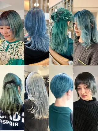 ミディアム 🤎指名No.1原宿 表参道coii日向花のヘアスタイル