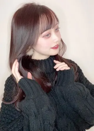 ロング 暗色カラー/レイヤー 🩶KAITOのヘアスタイル