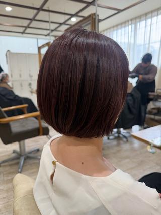 ショート カラー 新越谷noble店長 松本拓也▶◀*.のヘアスタイル