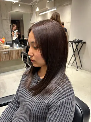 🫧透明感カラー/ 髪質改善/縮毛/🫧のヘアスタイル