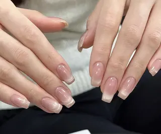 ネイル By moonネイル 🌷ワンホン/韓国風のネイルデザイン