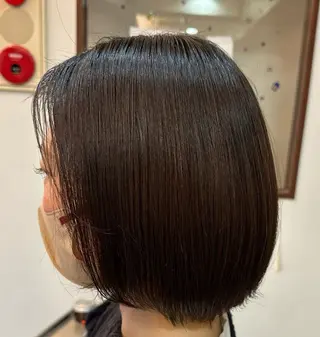 ショート ナチュラルヘア 神田一瑳のヘアスタイル