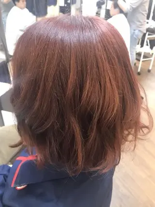 ショート カラー 杉本 らなのヘアスタイル
