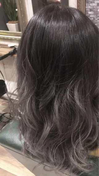 ミディアム 山崎 晃治のヘアスタイル