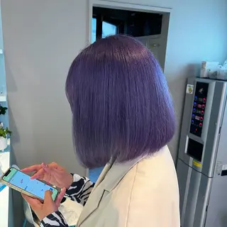 ショート カラー ブリーチカラー 🩵MIZUKIのヘアスタイル
