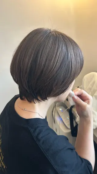 ショート 盛本 彩乃のヘアスタイル