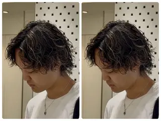 ミディアム メンズ 💈メンズ特化/ パーマ特化ren✂️のヘアスタイル
