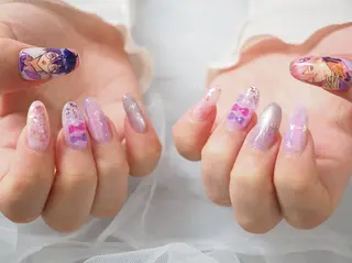 ネイル glaNje 福光のネイルデザイン