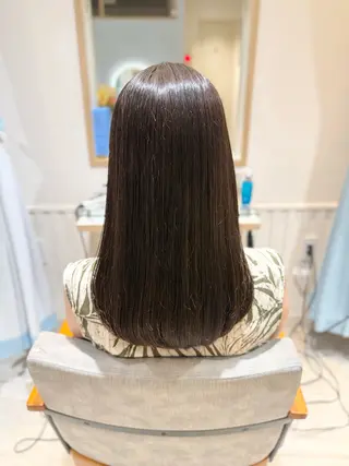 セミロング カラー 🩰渡邉 🩰のヘアスタイル