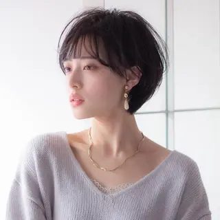 ショート パーマ 浅沼 ゆいのヘアスタイル
