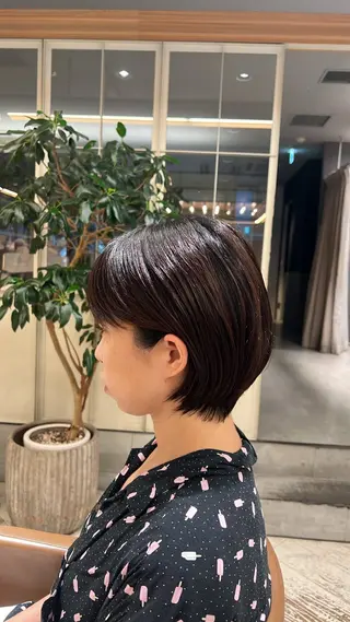ショート 似合わせカット /宮本セナのヘアスタイル