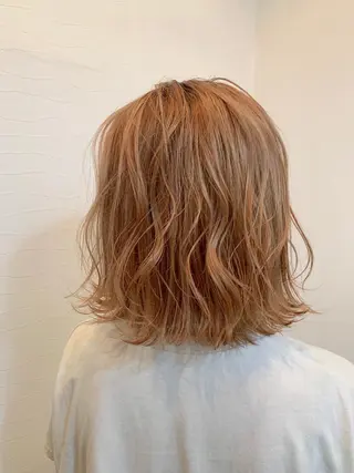 ミディアム 小川 美咲のヘアスタイル