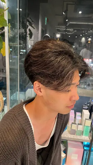 ショート メンズ 野髙 昂大のヘアスタイル