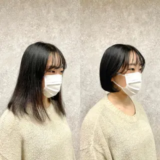 ミディアム 🫧ヒシダアキ taboo.i🫧のヘアスタイル