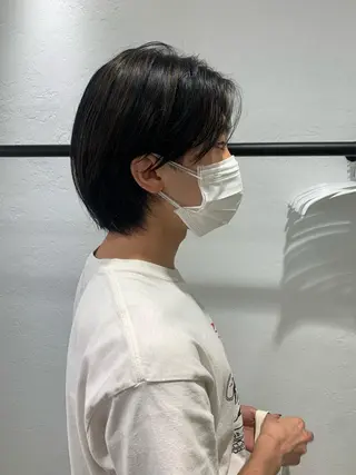 メンズ ブリーチなしWカラー ／レイヤー🎀マリノのヘアスタイル