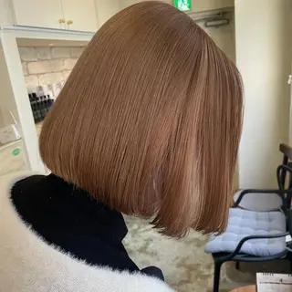ショート カラー 北川 智海のヘアスタイル