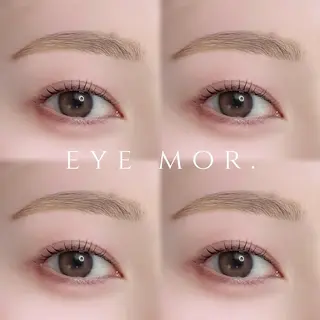 マツエク・マツパ eye mor .のマツエク・マツパデザイン