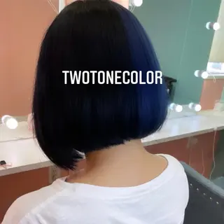 ショート カラー エクステ🩵ブリーチ 韓国ヘア🩵KAEのヘアスタイル