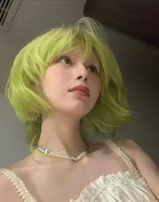ショート カラー ヘアアレンジ ニュアンスカラー🧶 nanacoのヘアスタイル