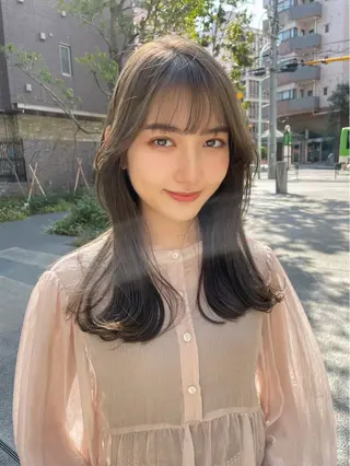 カラー 石田 優斗のヘアスタイル