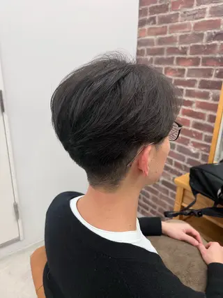 ショート tomoメンズ特化 /パーマ/カットのヘアスタイル