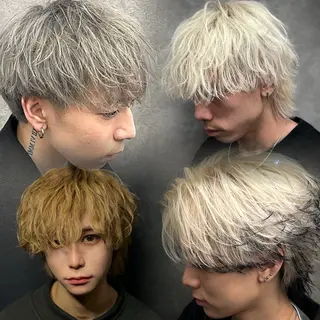 カラー パーマ メンズ 札幌メンズ指名 No. 1/光👑のヘアスタイル