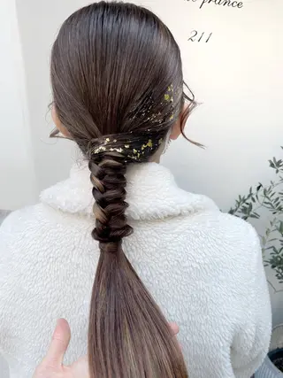 ヘアアレンジ KAI RIKAのヘアスタイル