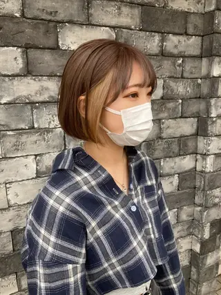 ショート カラー ✂️似合わせの魔術師 石田一樹✂️のヘアスタイル