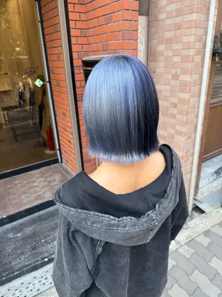 ミディアム カラー 艶髪レイヤー上田 紗也🇰🇷💗のヘアスタイル