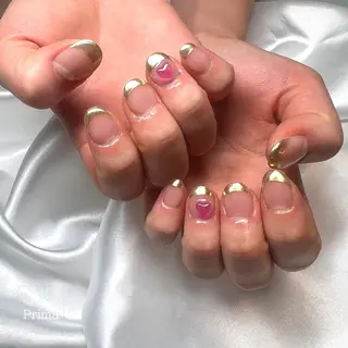 ショート ネイル SalonPrima 西院Nail&Eyeのネイルデザイン