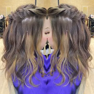 セミロング トップスタイリスト/ アユミのヘアスタイル
