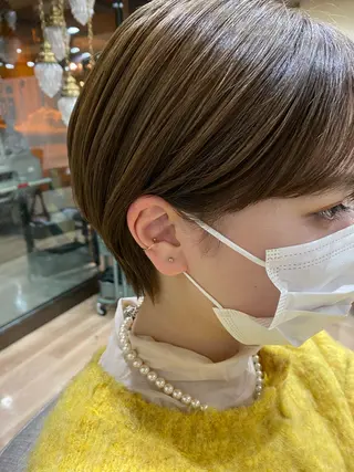 ショート 東田 恋のヘアスタイル