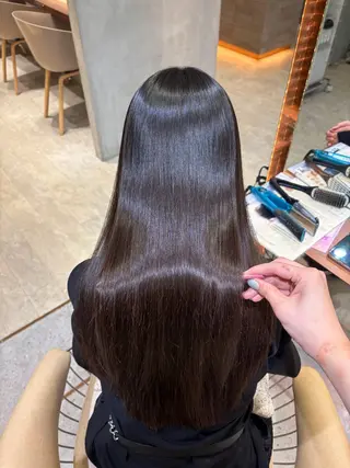 セミロング カラー 柔らかいhair🐕 Yu🫧銀座🩶のヘアスタイル