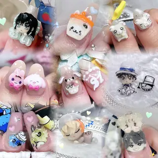 ネイル ️🫧みつき/ 渋谷/痛ネイル️🫧のネイルデザイン
