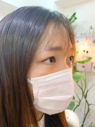 マツエク・マツパ 角戸 りおのヘアスタイル
