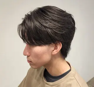 ショート メンズ パーマ 【イケメン風パーマ】 SHOFYのヘアスタイル
